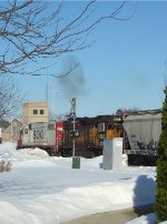 Northbound M&P crossing Commerce Street